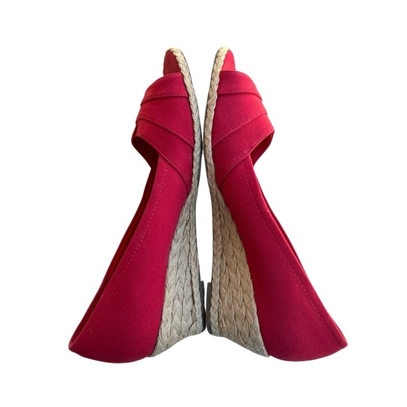 Coach Red Wedge Shoes - Picture 4 of 7